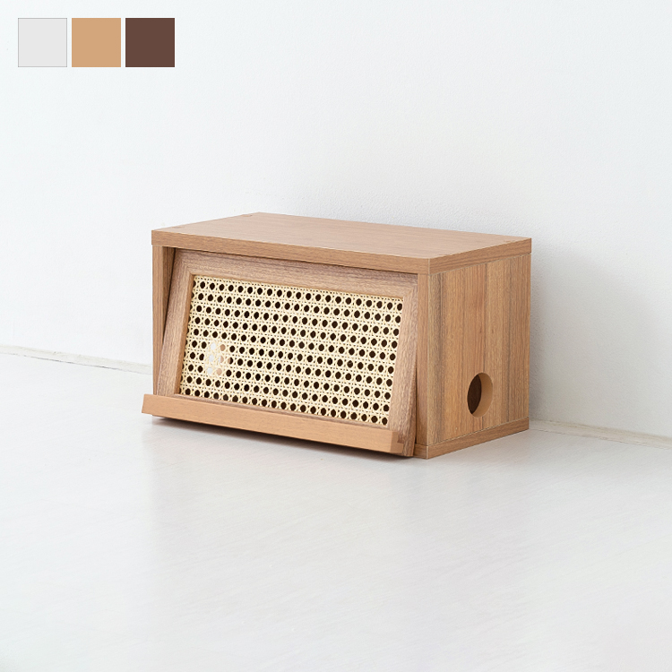 벤탄 전선 정리함 NFM2240RT 400x200x220mm, 1단, 화이트파인베니어 5115.1948 - 상세 이미지 2