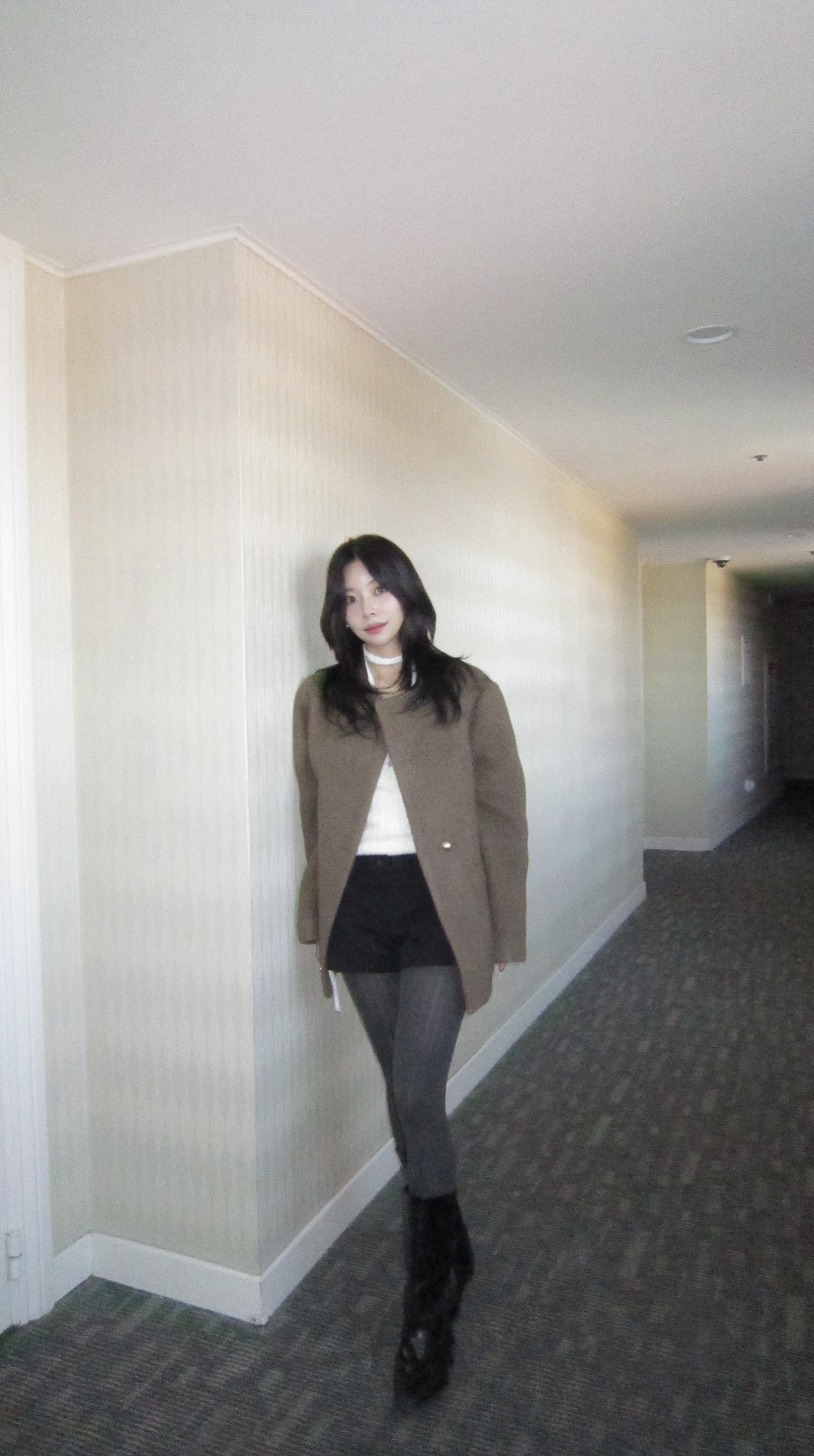 울 하프 노카라 아워 자켓 WOOL OUR HALF JACKET 상세 이미지 6