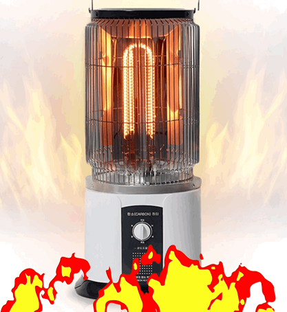 티티비 4세대 카본히터 거실 원적외선 사무실 업소용 스토브 난방 전기난로 온열기 pb발열체