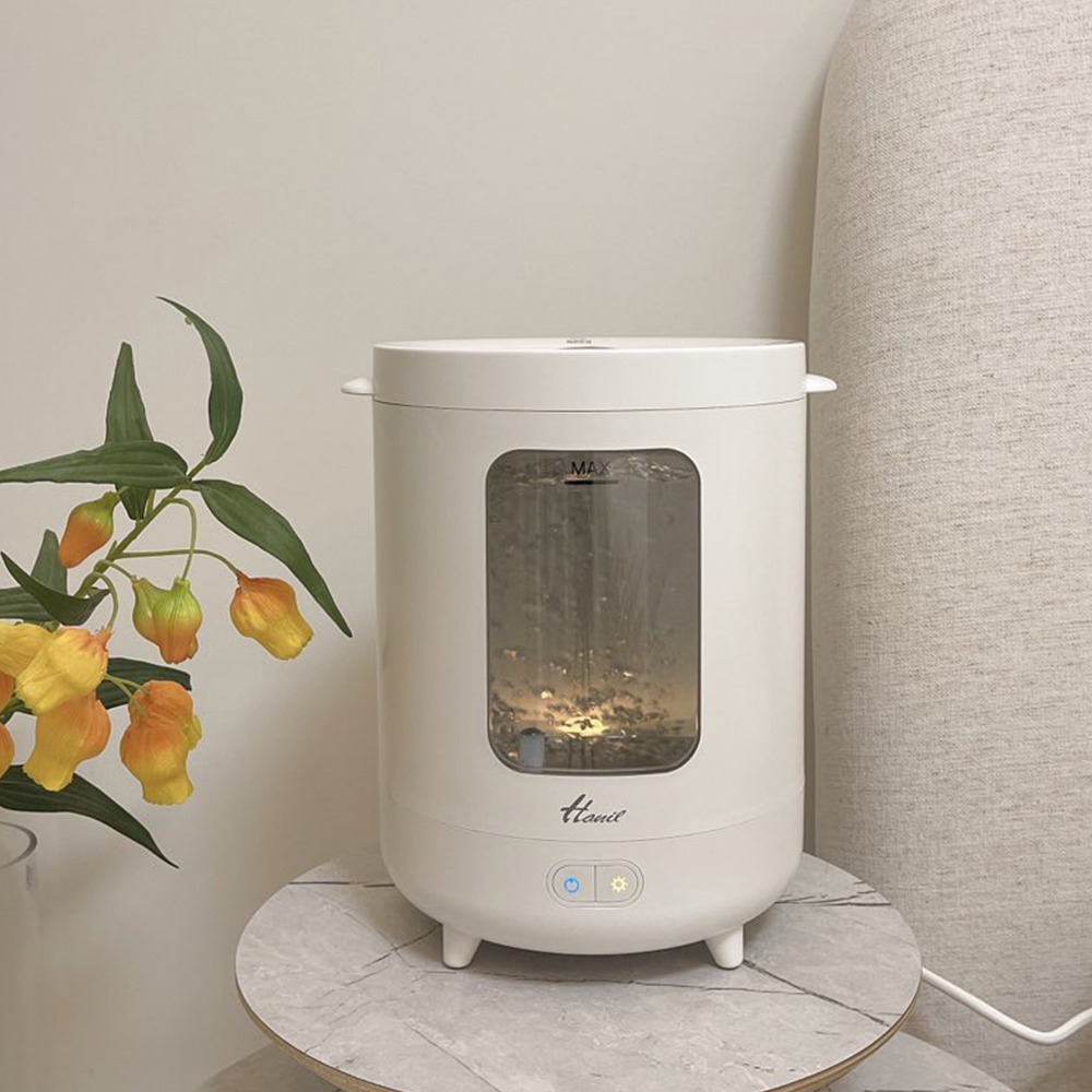 한일 물멍 이지필 유리 상부급수 신생아 아기 물멍 가열식 가습기