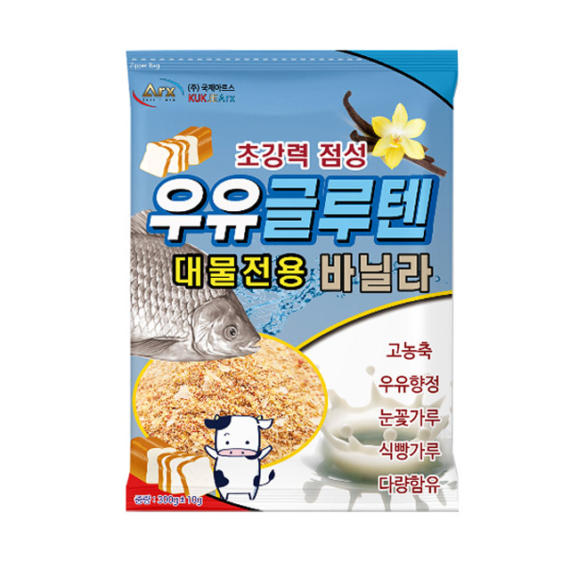 국제아르스 우유 바닐라 글루텐 대물전용 초강력 점성 민물 미끼 떡밥 - 상품 이미지
