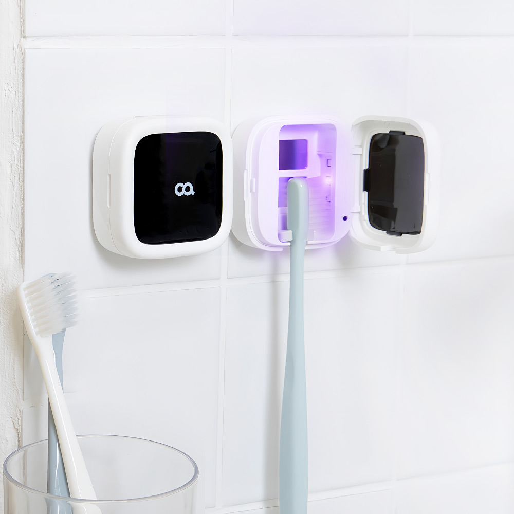 오아 클린이퓨어B 휴대용 칫솔살균기 UV-C 무선 고온 히팅 소독기 건조기 가정용