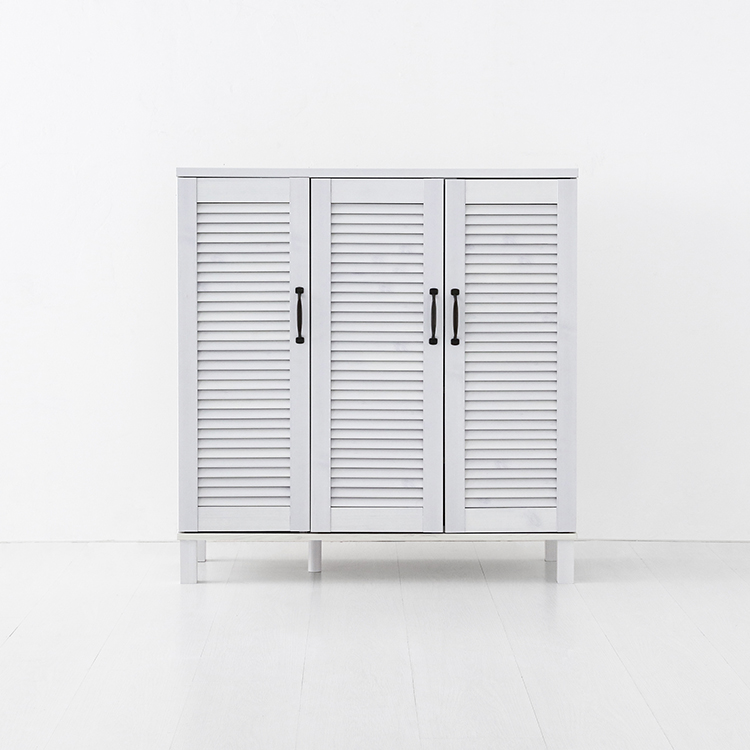 헤인 낮은3문 수납장 SHBM9490 일반형 900mmx350mmx935mm, 5단, 화이트파인베니어 0240.6300 - 메인 이미지