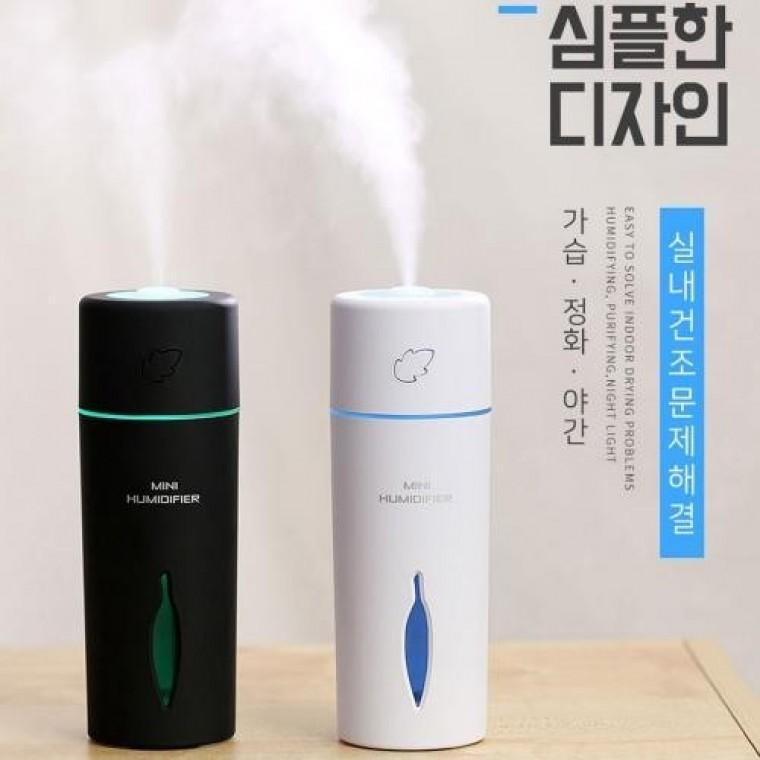J001 가습기 탁상용 사무실용 LED무드등 USB가습기 - 상품 이미지