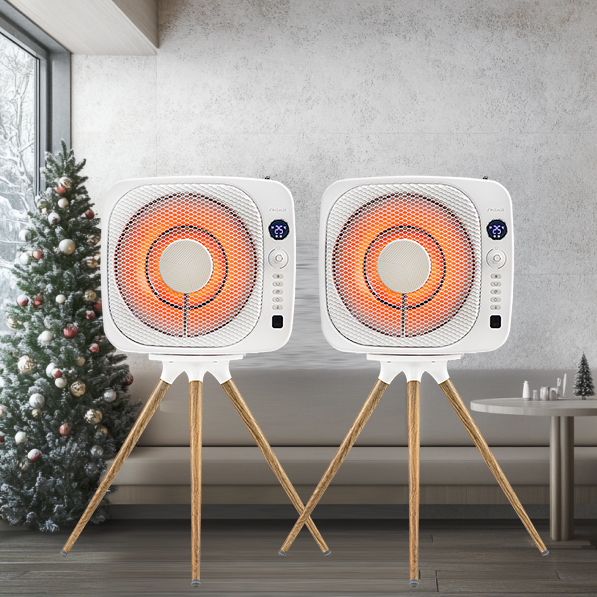 더블 2대구성 신일 에코큐브히터 전기난로 하이라이트 난방기구 히터기 온열기 전기히터 가정용