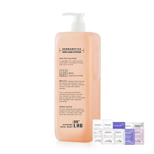 닥터랩 액티브자임 페이셜 워시 1000ml 대용량 피부과 폼클렌징 클렌징젤 - 메인 이미지