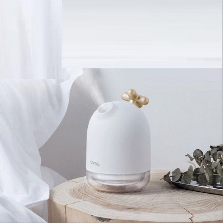 USB 미니 가습기 200ml 유선 무드등 사무용 가정용