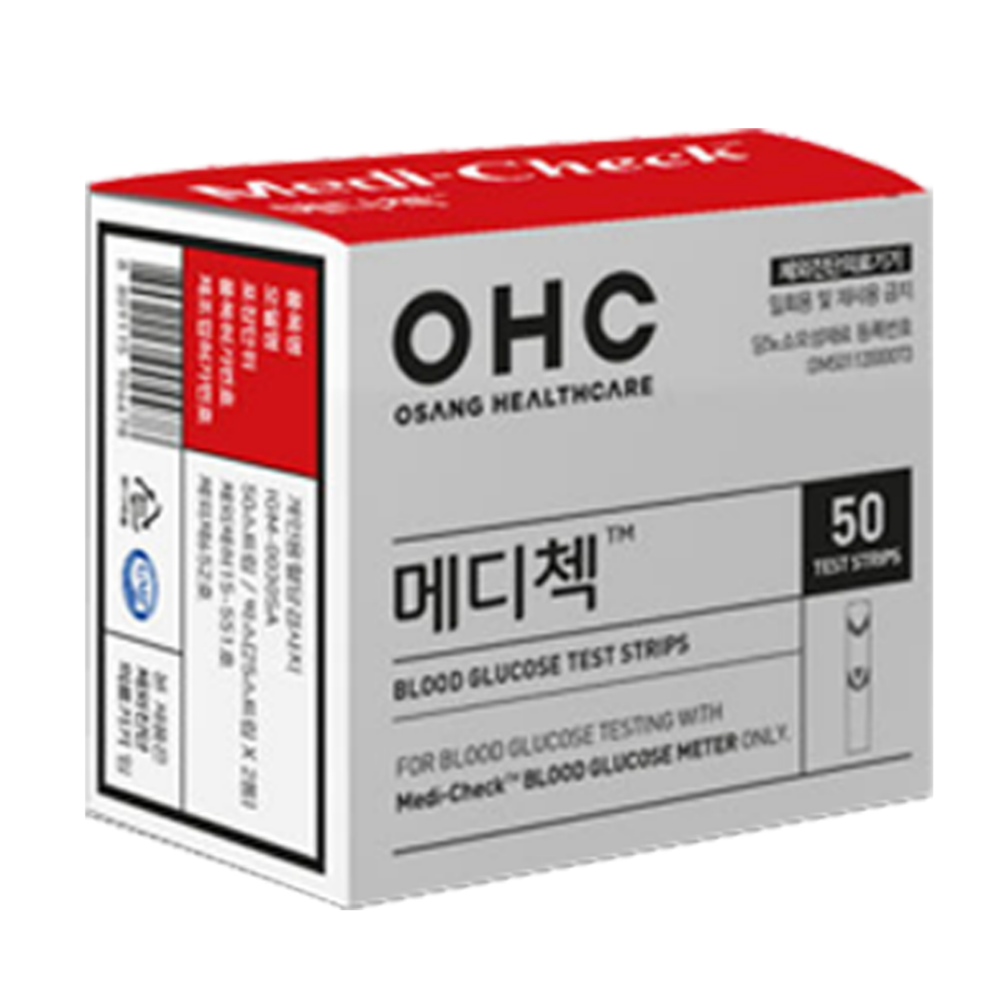 메디첵 혈당검사지 세트(검사지 100매+침 100개+솜 100매) - 상세 이미지 2