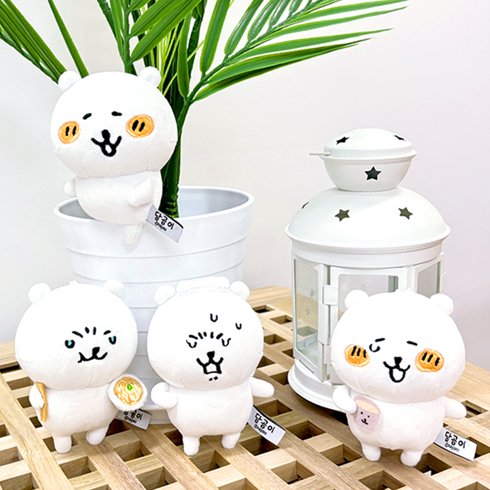 담곰이 가방고리 12cm 농담곰 미니 인형 소름 마스코트 키링 굿즈 - 상세 이미지 5