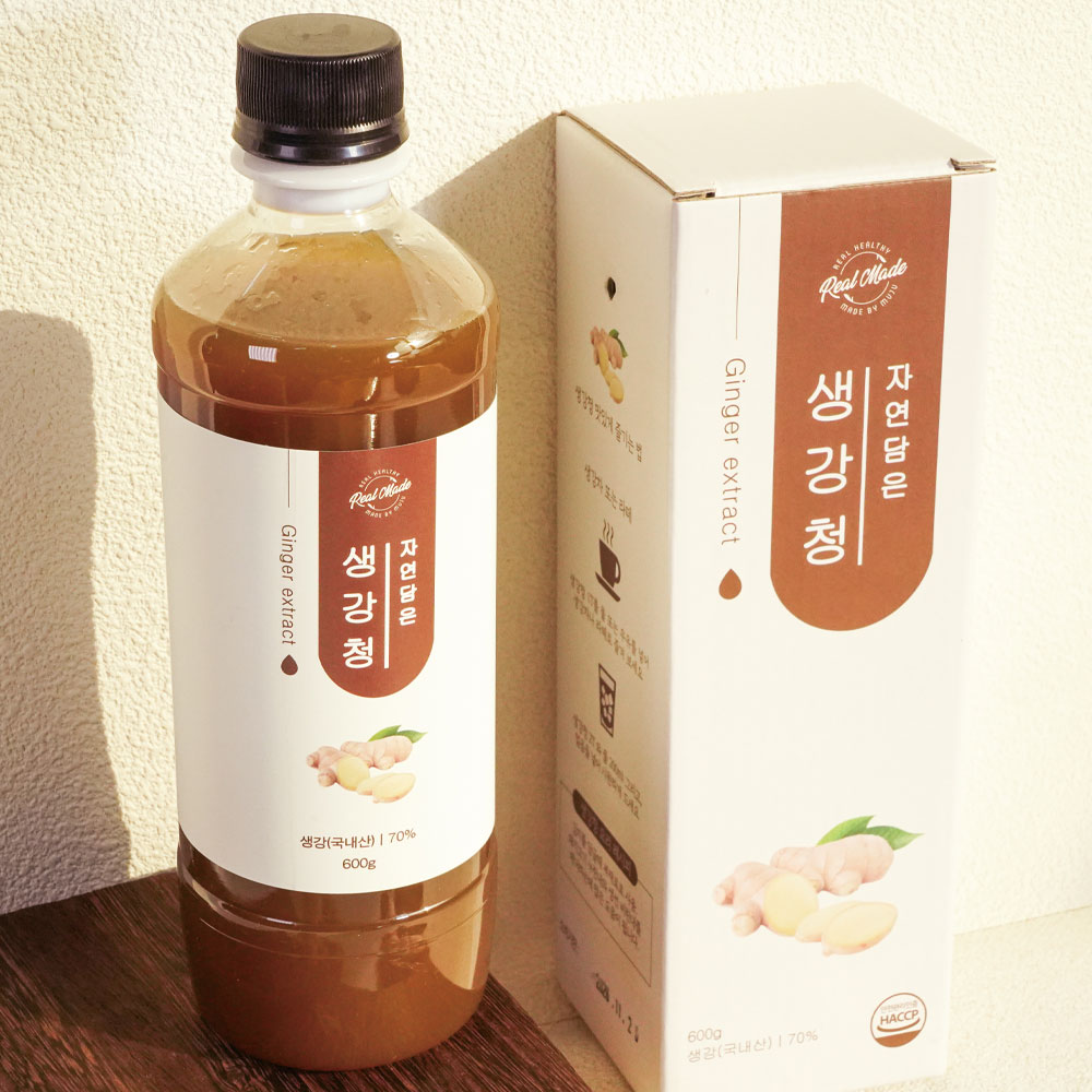 도라지청년 생강청 생강차 착즙 진액 600g - 상세 이미지 3