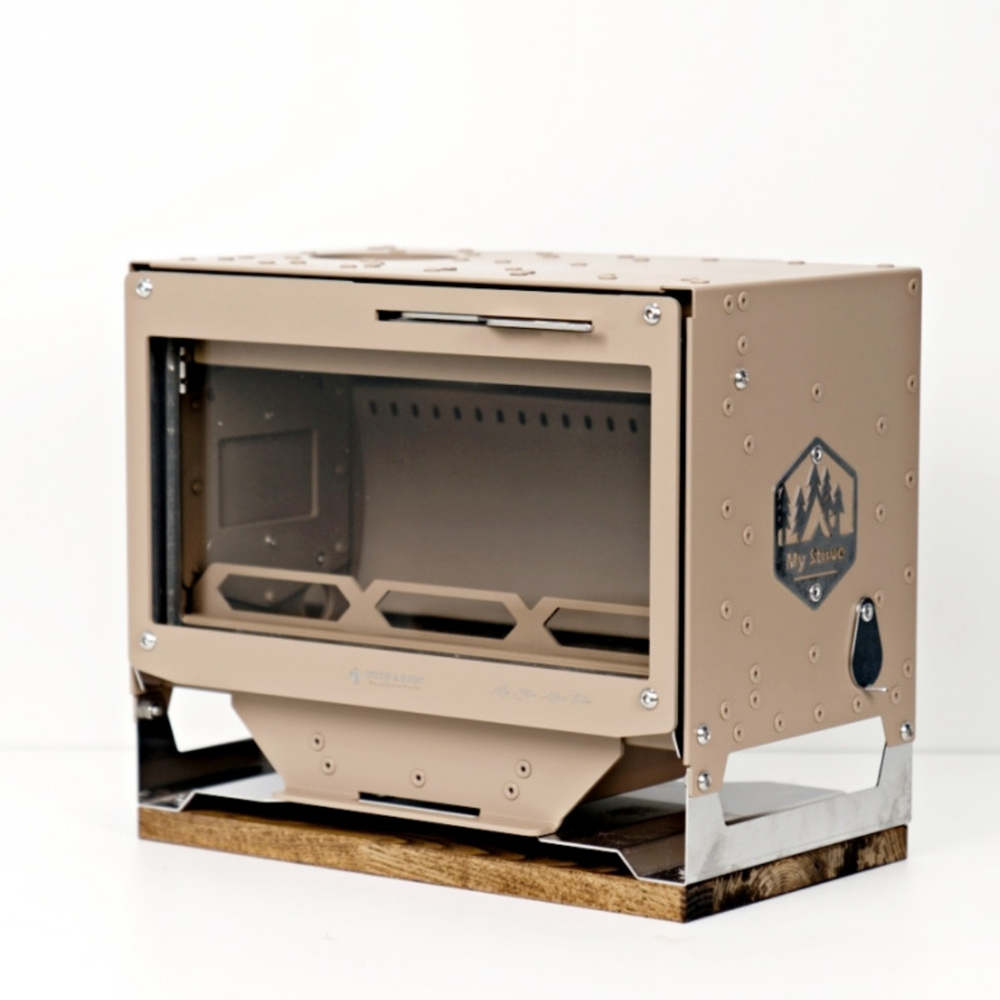 우드앤번 마이스토브 미니 플러스 캠핑 화목난로 장작 캠핑 난로