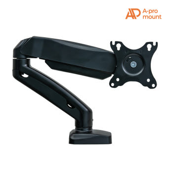 아프로마운트 AP-T82B 고중량 싱글모니터암 모니터 거치대 브라켓 15Kg 까지 거치 - 상세 이미지 2