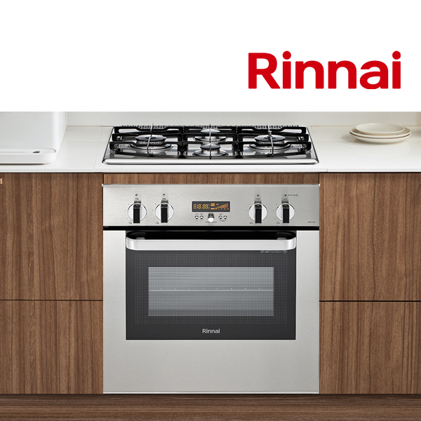 4구 매립형 빌트인 쿡탑 그릴 복합 가스 오븐 렌지 레인지 전자식 패널 무수그릴 RBO-618SE