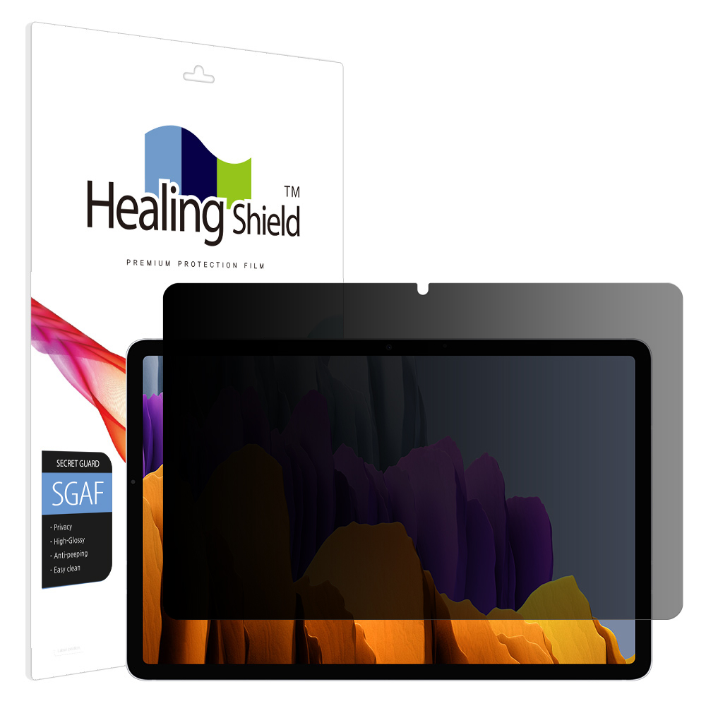 갤럭시탭 프라이버시 사생활 보호 액정보호필름 갤럭시 탭 S7, 1매입 - 상품 이미지