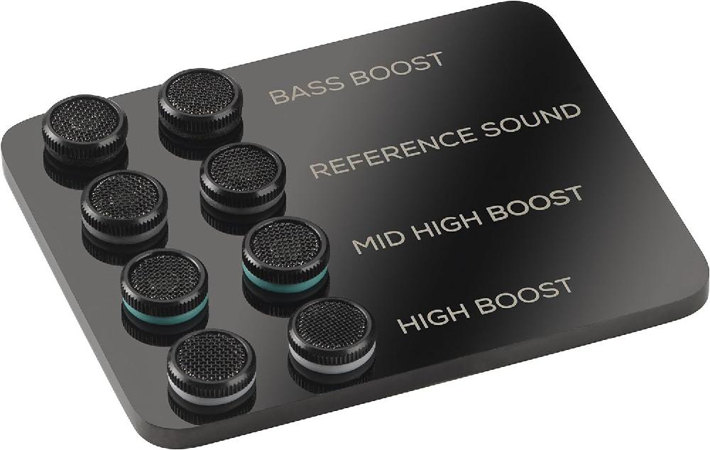 AKG N5005 레퍼런스 클래스 5 드라이버 구성 인 이어 헤드폰 미국 버전 검정색 이미지 8