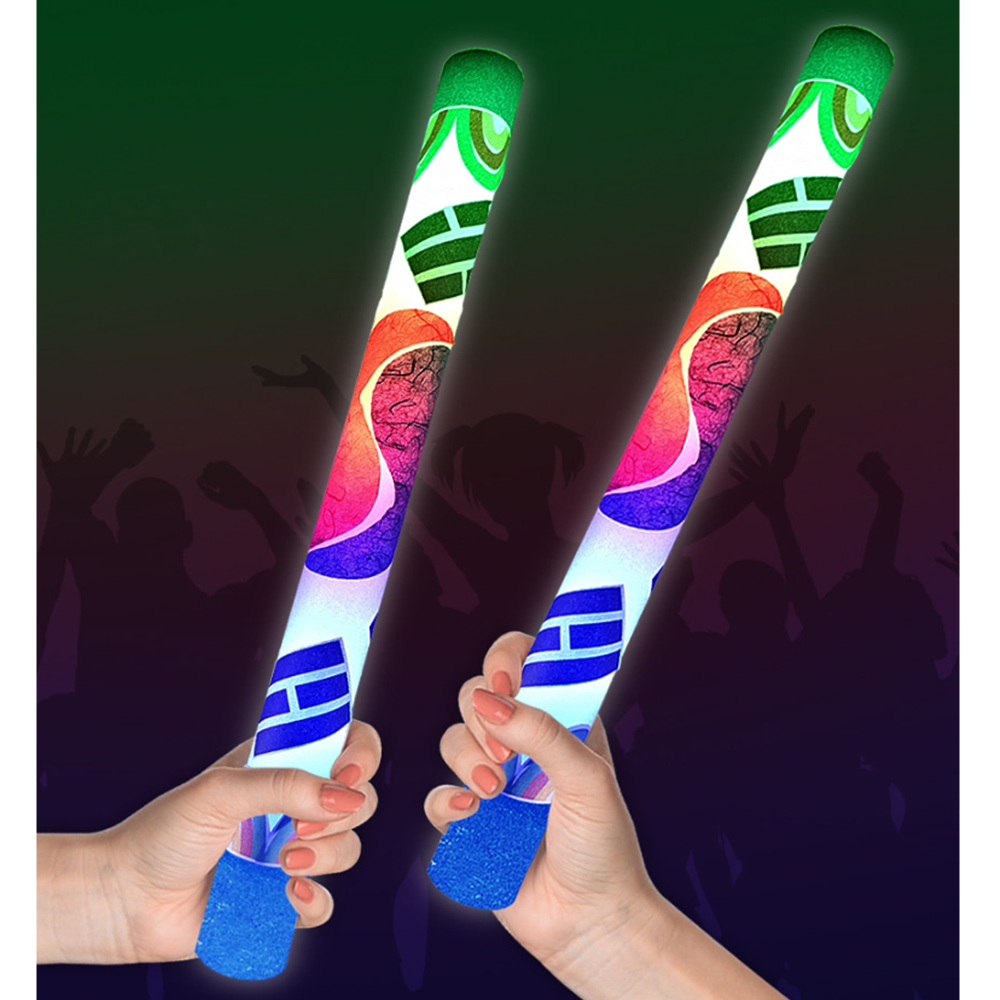 집회 응원봉 LED 형광봉 야광봉 태극기 LED봉 4인용 - 상세 이미지 2