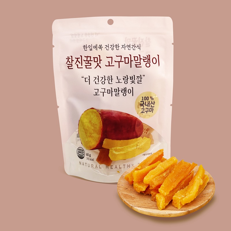 [N배송]해뜨온 수제 꿀맛 고구마 말랭이 60g 3종 이미지 4