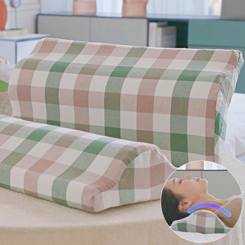 김기현 목바로 88베개 1세트 목편한 경추베개 숙면 꿀잠 C커브 기능성 경추목베개