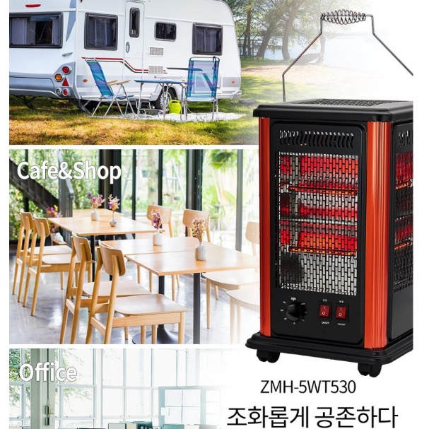 대형 오면 난로 거실 히터 가정용 난방 기구 매장 난로 이미지 2