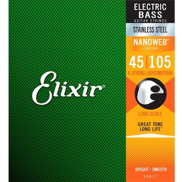 4현 Extra Long 베이스기타줄 기타스트링 045-105 14677 - 상품 이미지