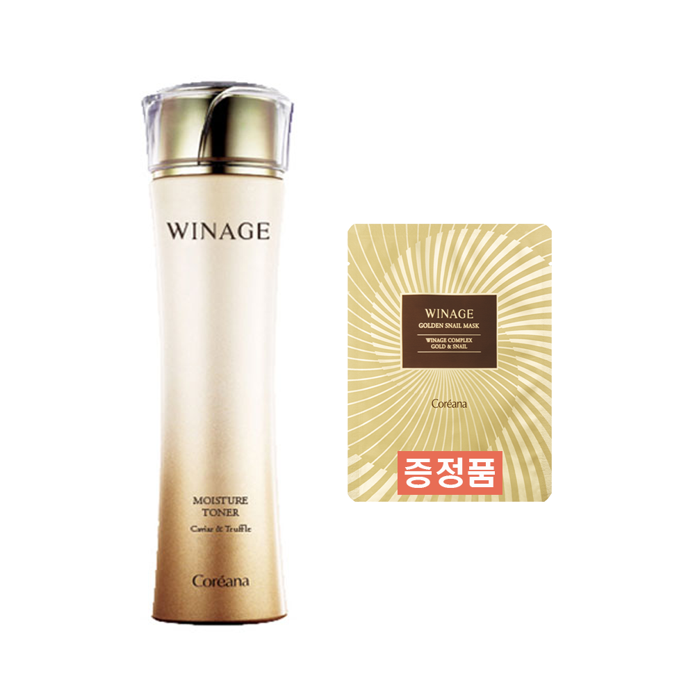 스킨토너 코리아나 위네이지 모이스처 영양가득 토너 150ml(증정품 스네일마스크팩1장) - 메인 이미지