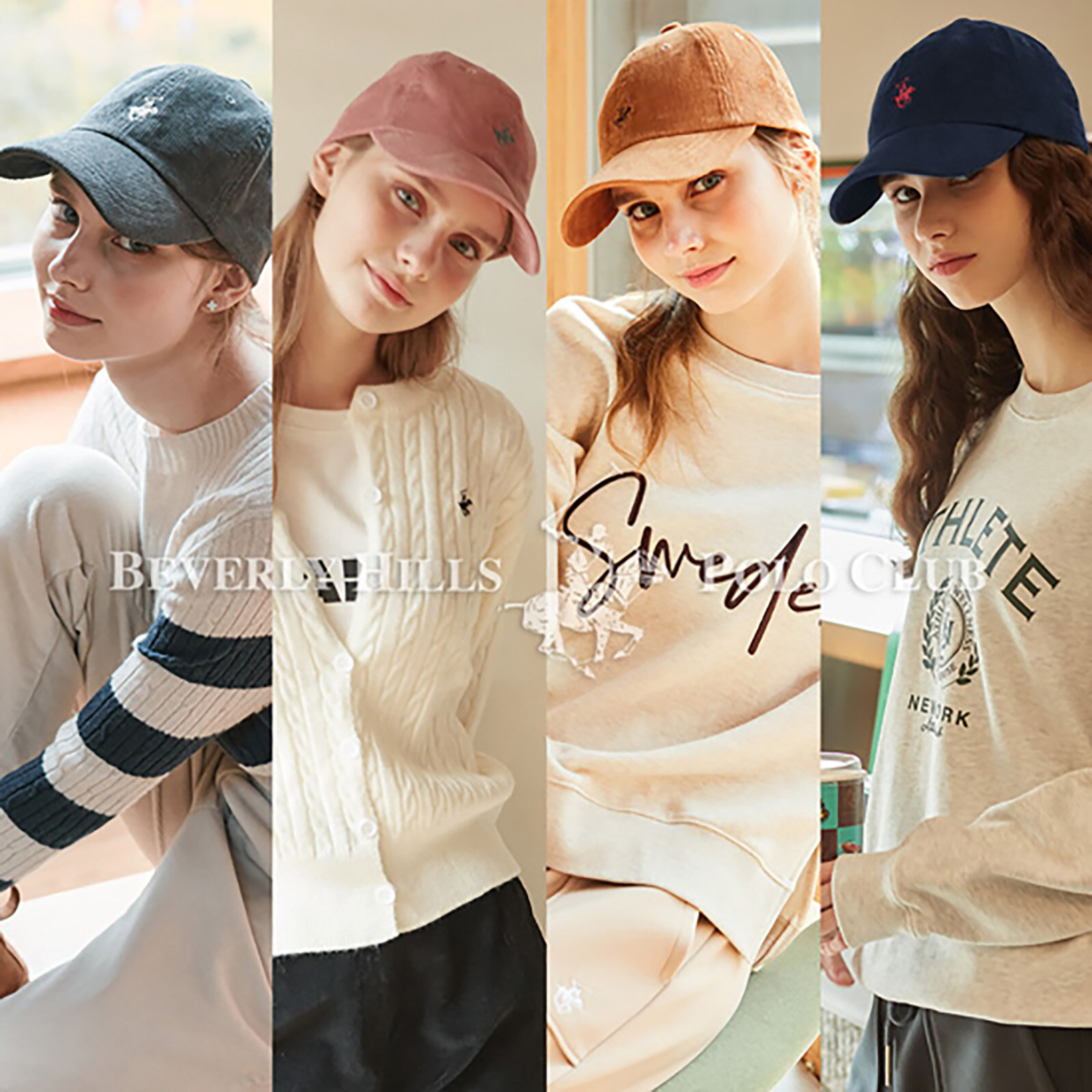 비버리힐즈폴로클럽 웜 코듀로이 볼캡 (2종 구성) - 상세 이미지 3