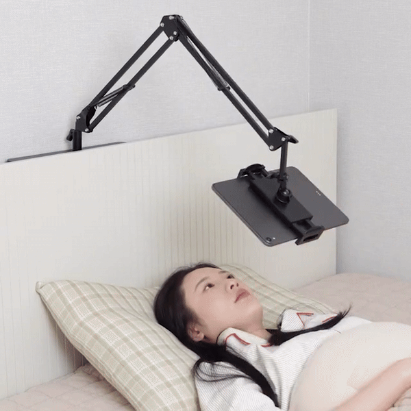 논슬립 히든 태블릿 스마트폰 아이패드 만능 침대 핸드폰 자바라 거치대 판매처 상세 정보 이미지 4