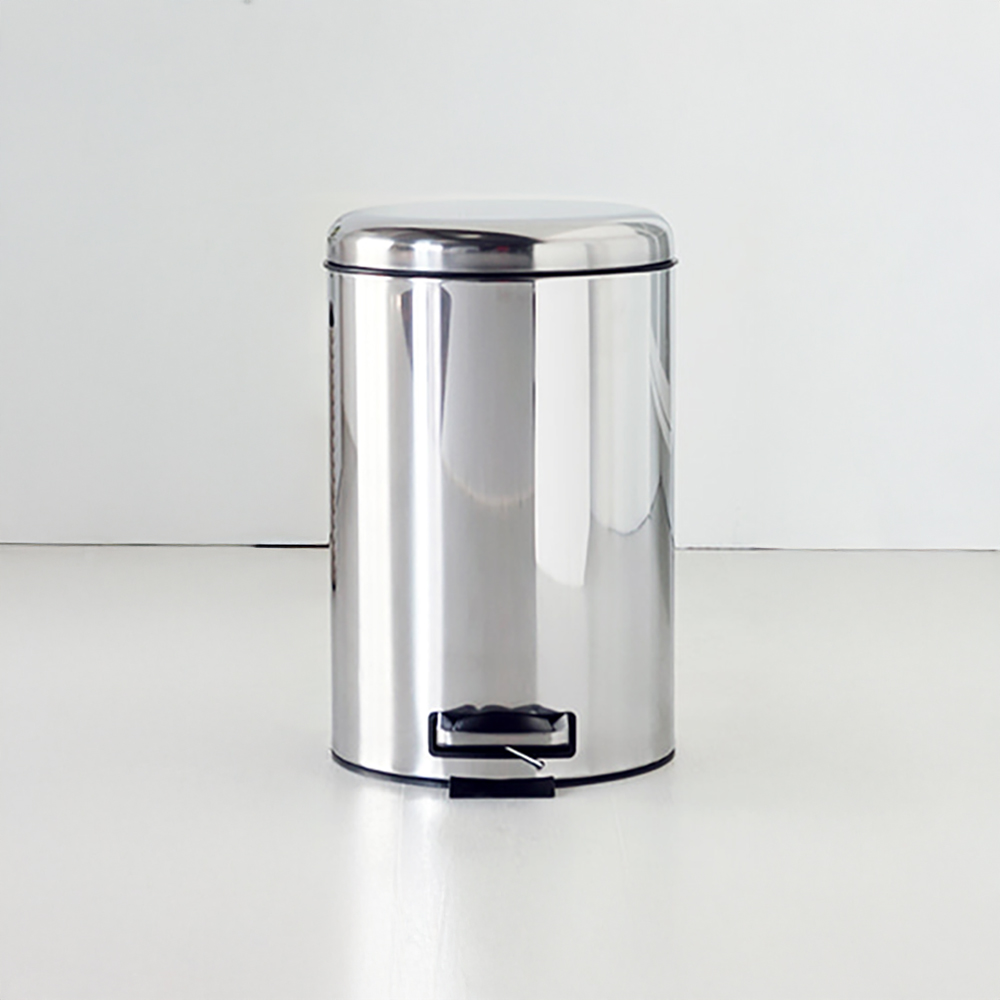 TAPAZ 페달휴지통 사각페달 12L, 스테인리스스틸 5468.5458 - 메인 이미지