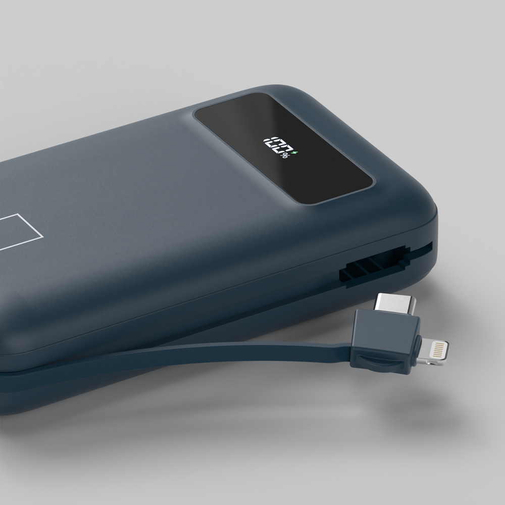 이어맥 팬톤 캐이블 일체형 고속충전 보조배터리 10000mAh 이미지 7