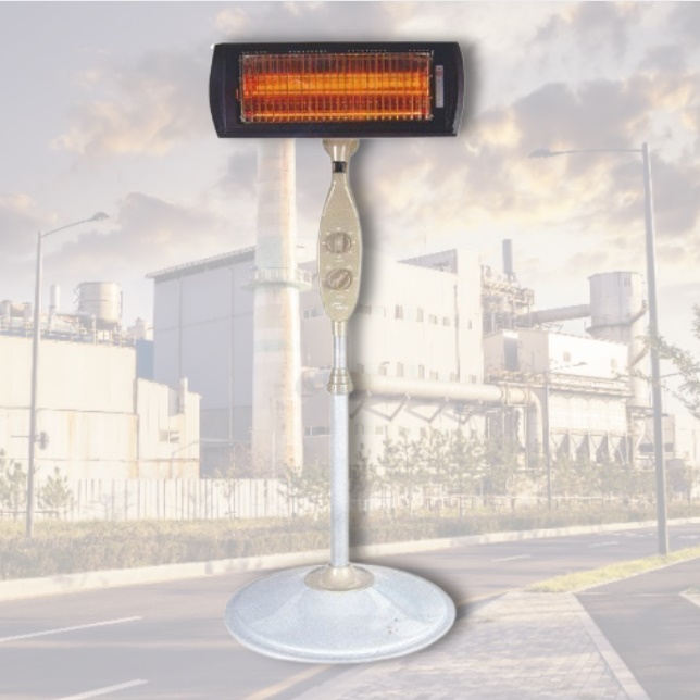 키큰 히터 근적외선 히터 적외선 온열기 산업용 공장 히터