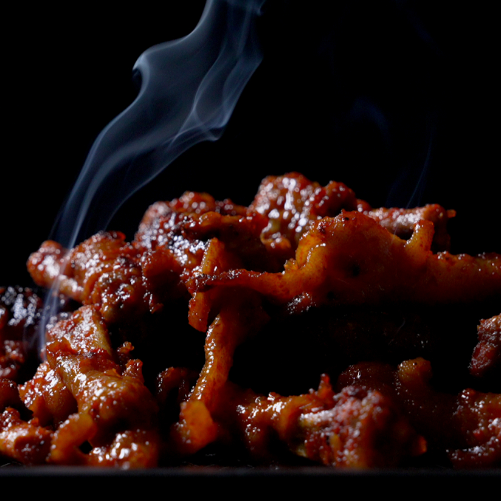 파인밀 튤립닭발 무뼈닭발 숯불 직화구이 술안주 캠핑음식