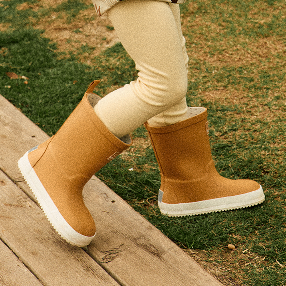 아띠빠스 아기장화 유아 키즈 아동 레인부츠 여아 남아 장마철 머스타드 140