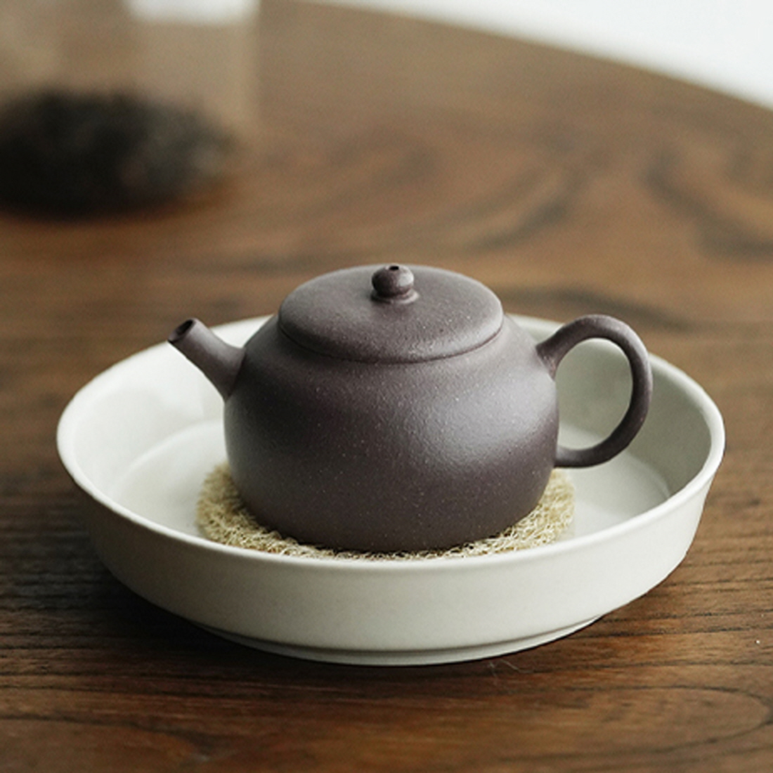 [자사호]더큰솔 청회단니 작고호 이싱원광 자사호 보이차 공부차 다도 다관 100ml