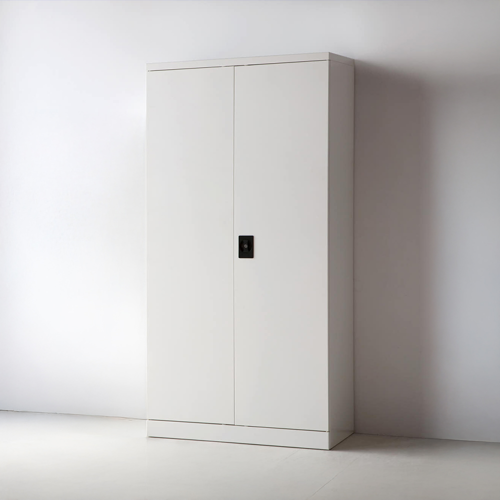 [철제] STALON 캐비넷 2문 락커 9101830 4단, 화이트 9105.8466