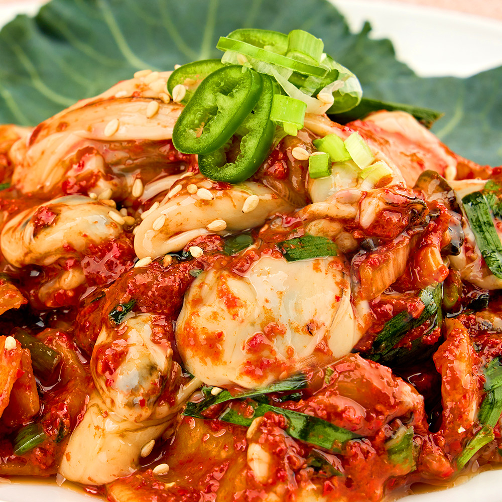 국내산 통영 생굴 굴무침 330g - 상세 이미지 2