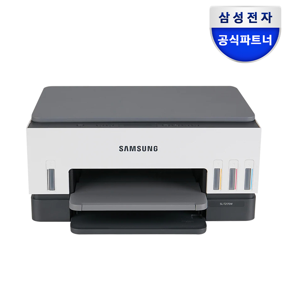 삼성전자 SL-T2170W 무한 잉크젯 복합기 무선 프린터기 복사 인쇄 잉크포함 와이파이