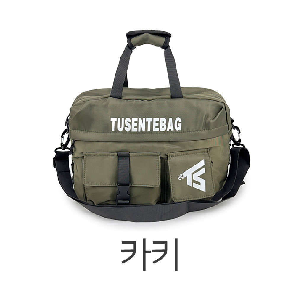 남자 가벼운 나일론 빅사이즈 캐주얼 크로스백 실용적인 스퀘어 큰 크로스가방(대) - 상세 이미지 3