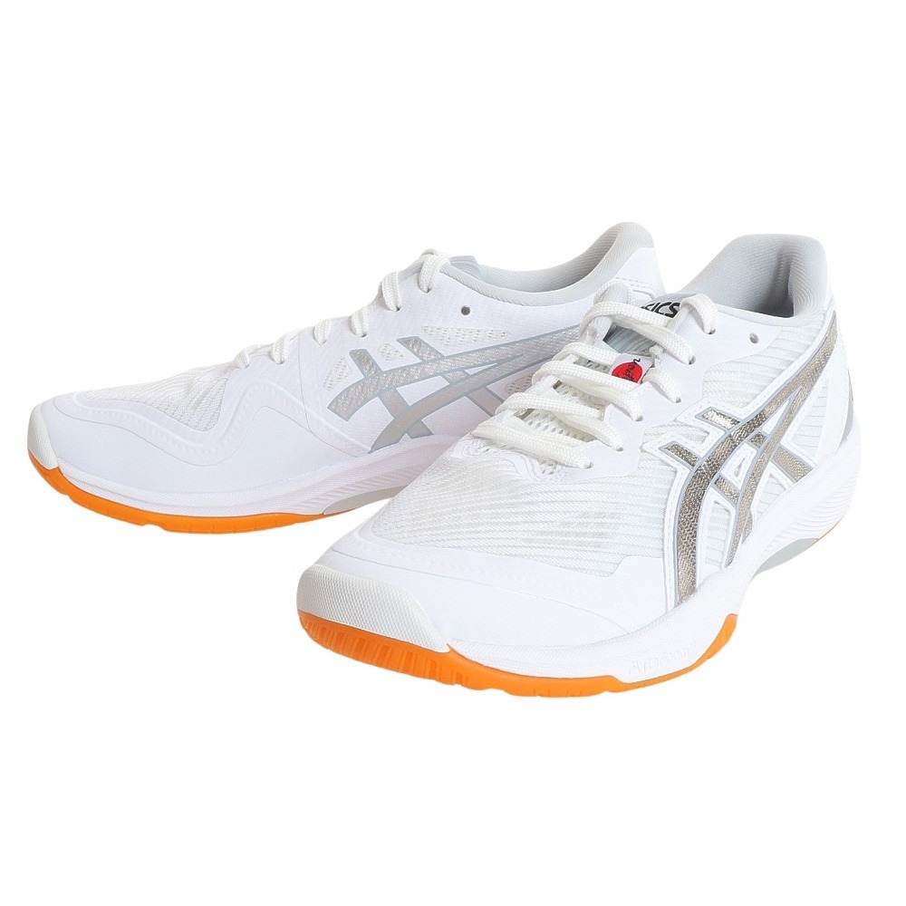 아식스 ASICS 배구화 로테 재팬 라이트 FF3 1053A060.100 화이트x퓨어실버 - 상품 이미지