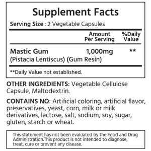 2병 마이라이프 내추럴스 매스틱검 1000 mg Mastic Gum 12... 맛있게 먹은 솔직 후기 - 상품 이미지 2