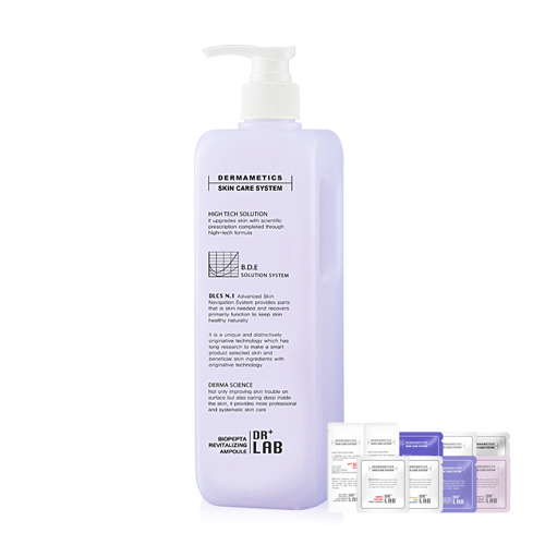 닥터랩 바이오펩타 리바이탈라이징 앰플 500ml 대용량 피부과 화장품 콜라겐 에센스 - 메인 이미지