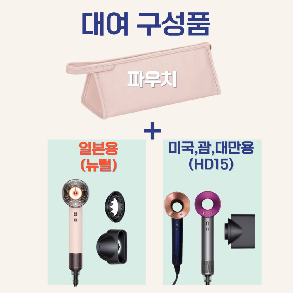 다이슨 슈퍼소닉 대여