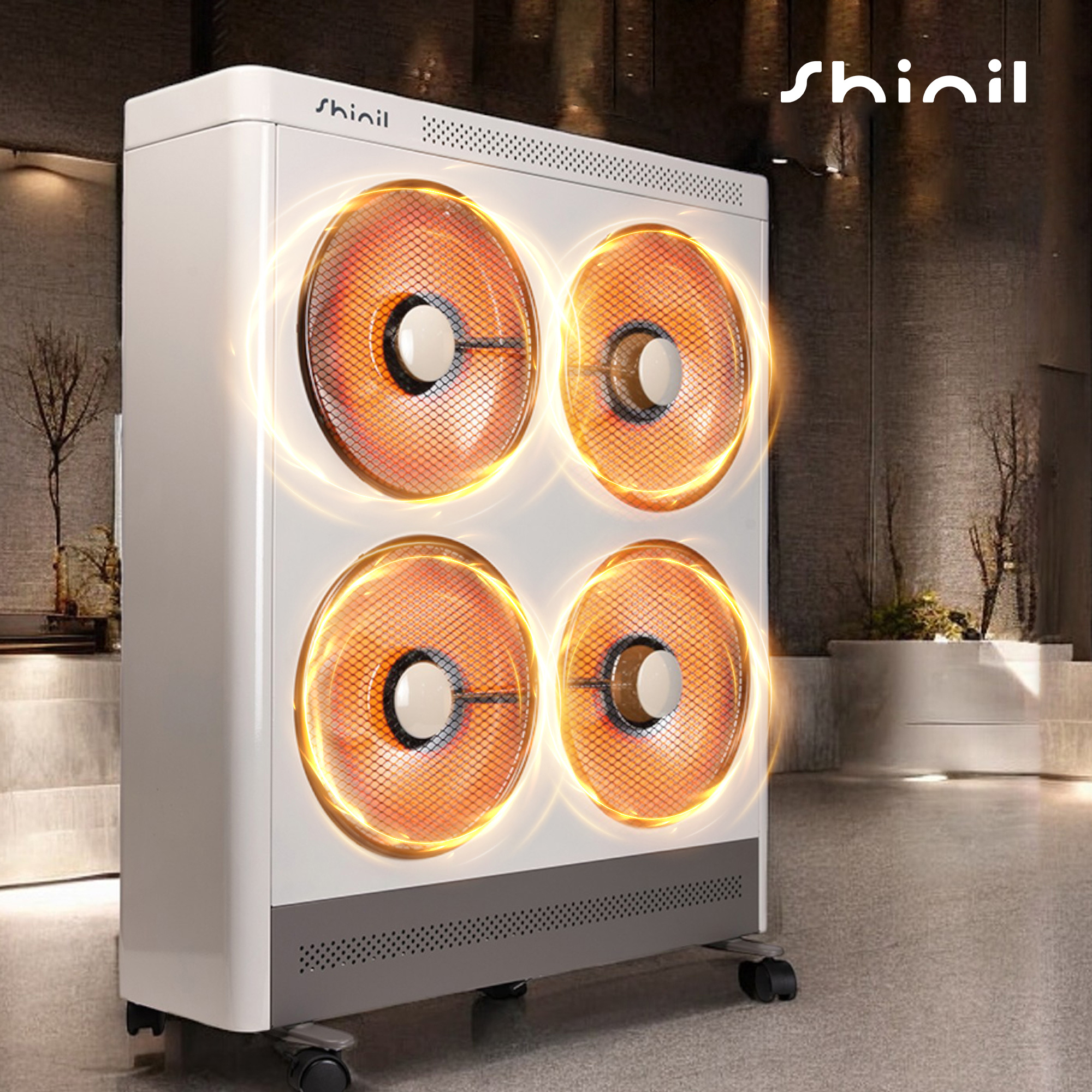 신일전기히터 대형난로 하이라이트히터 업소용 난방기 스토브 온열기 사무실