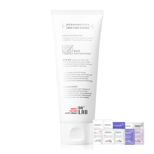 닥터랩 화이트 팩터 딥 크림 200ml 대용량 피부과 화장품 보습 화이트닝 - 메인 이미지