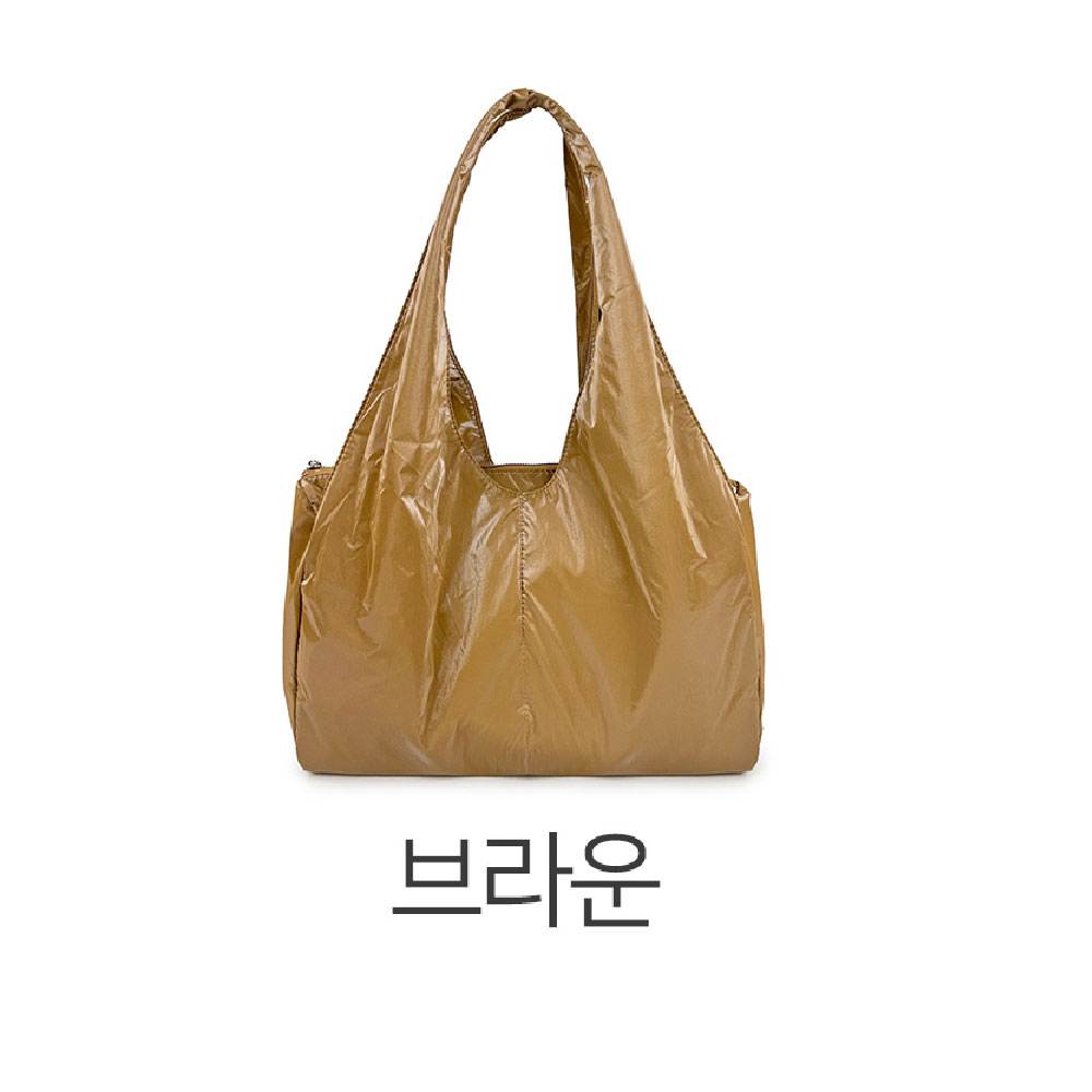 가벼운 빅숄더백 여대생 대학생 가방 어깨메는가방 큰 대형 숄더백 - 상세 이미지 4