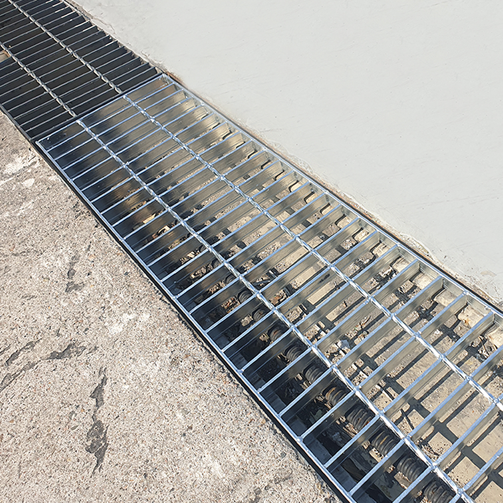 스틸 그레이팅 규격 배수로 맨홀덮개 25x195x995