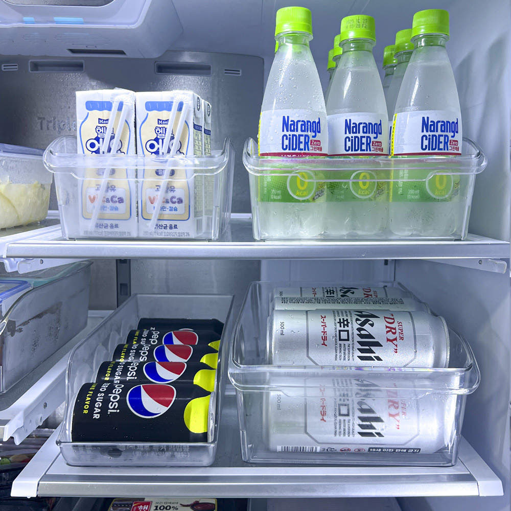 냉장고 냉동실 정리용기 투명 냉장고트레이 계란보관함 소