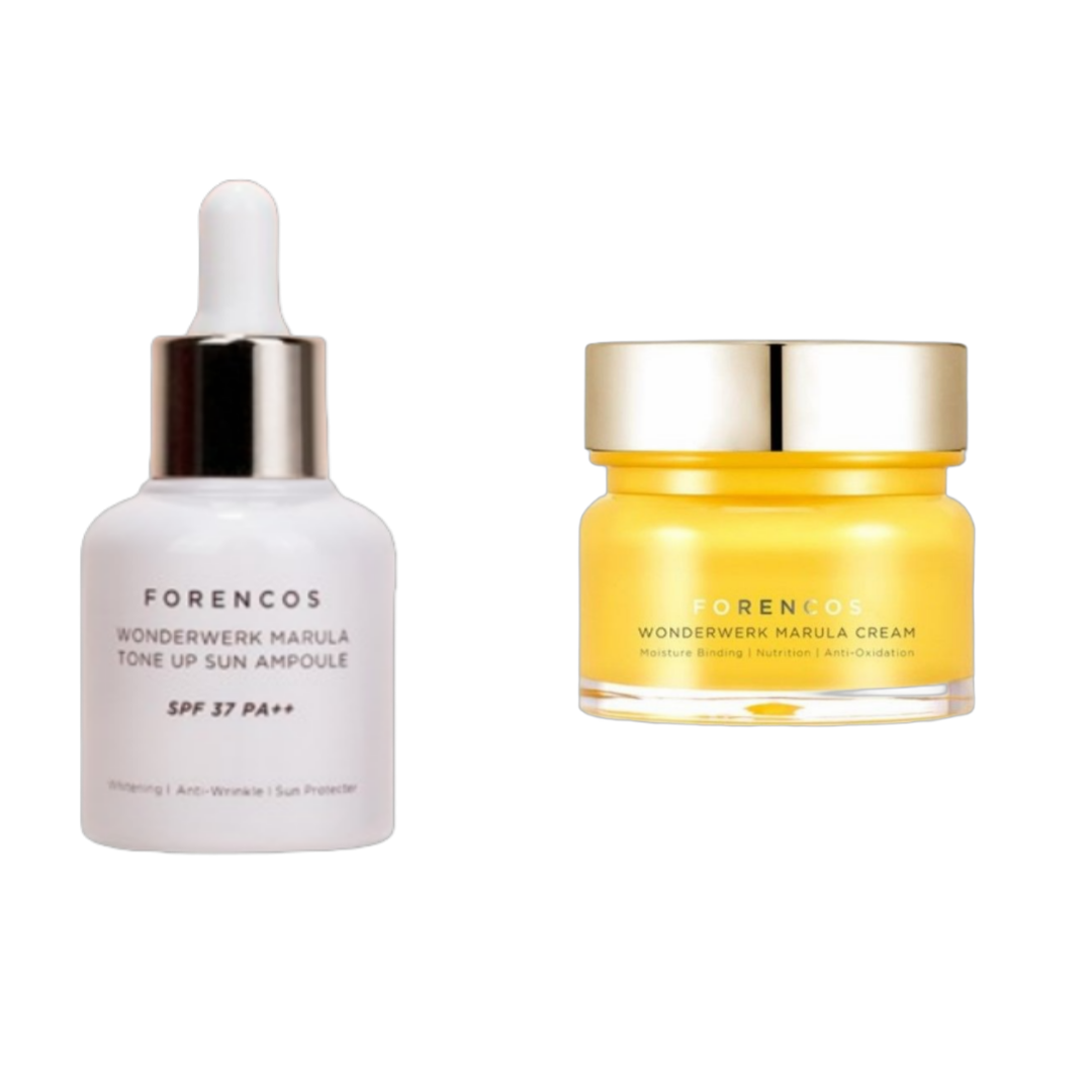 FORENCOS 포렌코즈 보르베르 마룰라 보습크림 15ml+톤업 선앰플 30ml - 메인 이미지