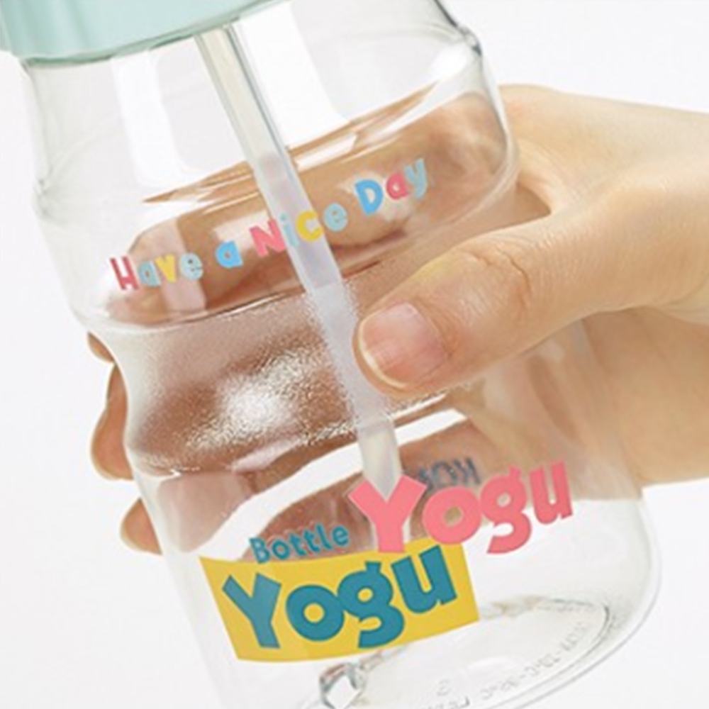 460ml 빨대 트라이탄물병 보틀 유치원 어린이집물통 민트 - 상품 이미지