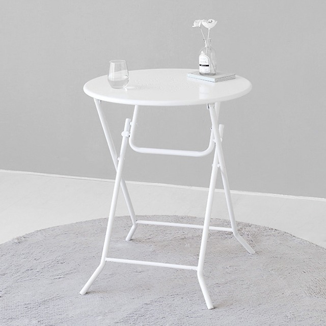 FLOWERPUNCH 접이식테이블 600x730mm, 화이트 3459.5205