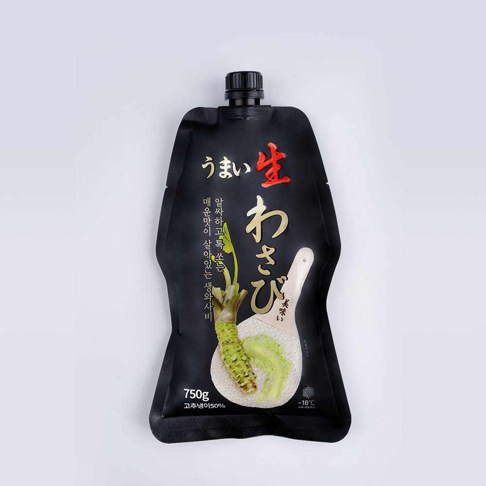 생와사비 750g 대용량 업소용 고추냉이 블랙 와사비 가격 비교 그램원 생와사비 750g 대용량 업소용 고추냉이 블랙 와사비